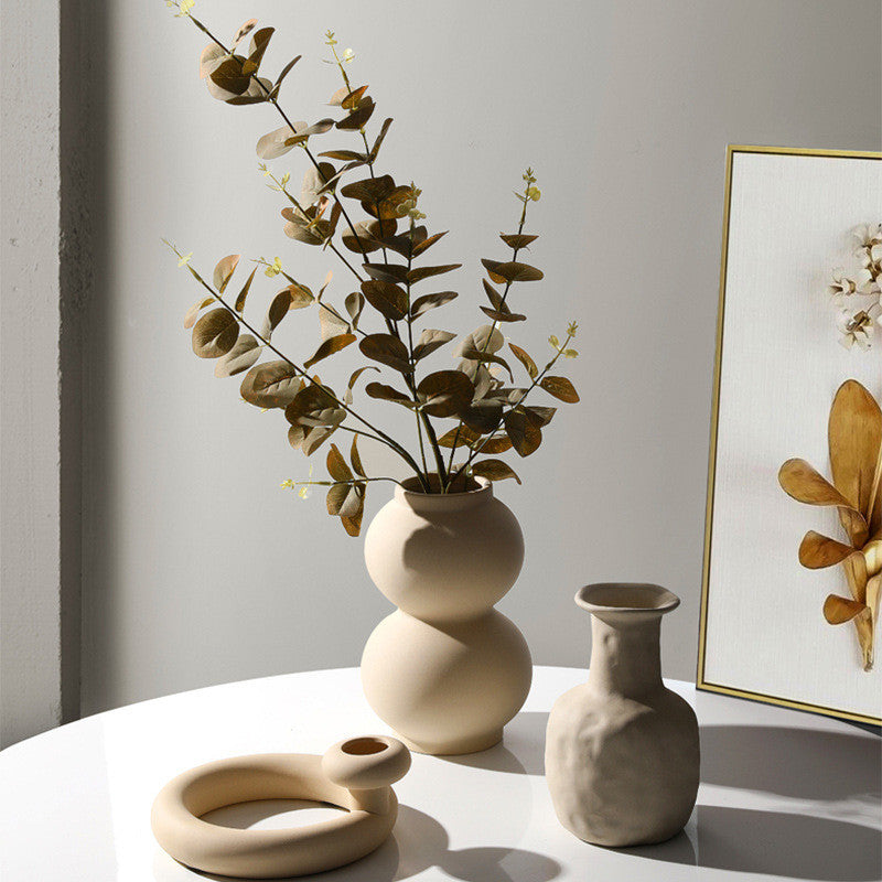 Minimalist Ceramic Accent Vase