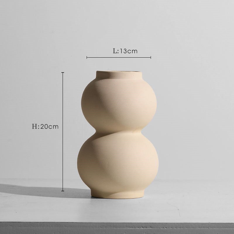 Minimalist Ceramic Accent Vase