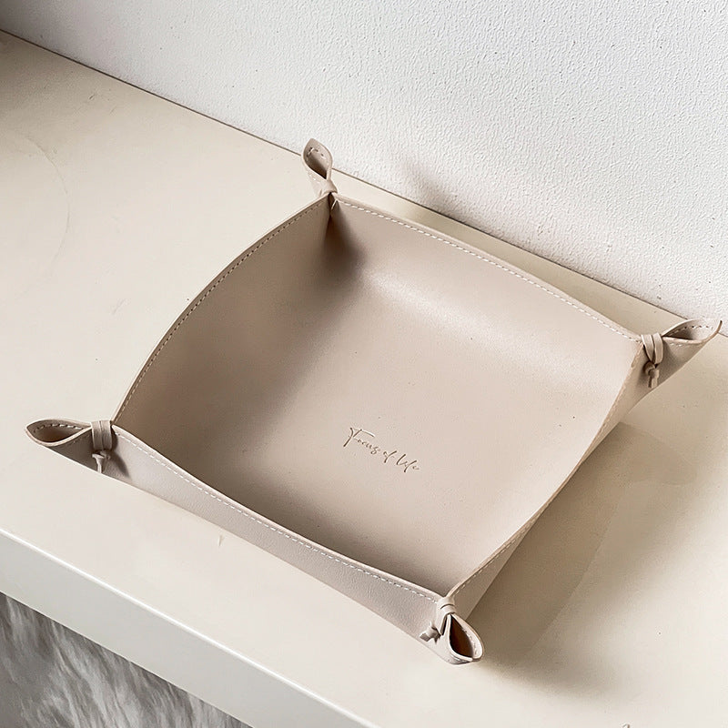 Luxury Leather Storage Tray