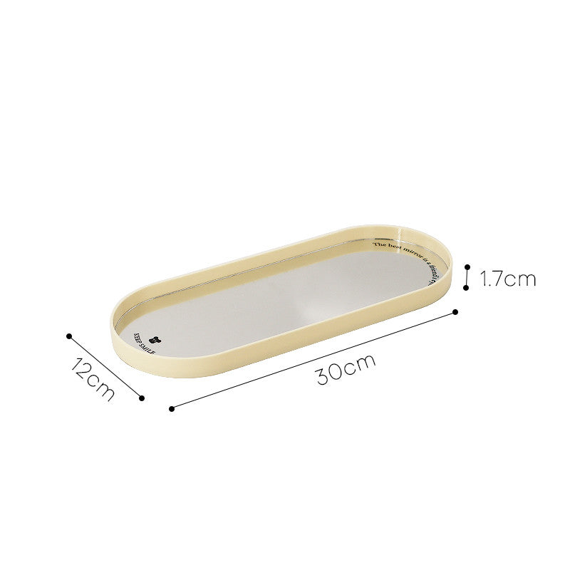 Nordic Mirror Desktop Storage Tray