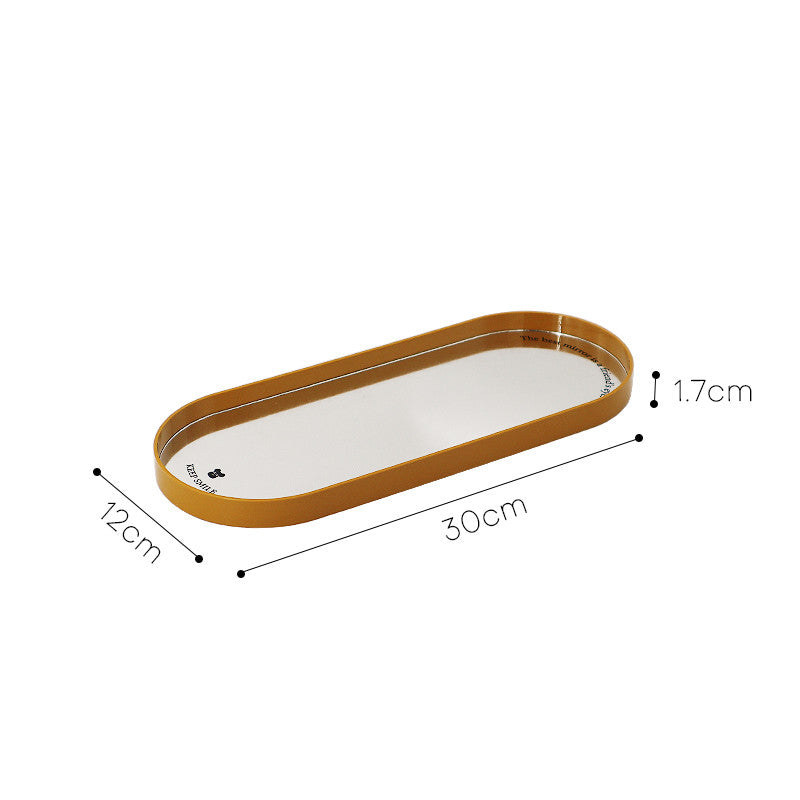 Nordic Mirror Desktop Storage Tray