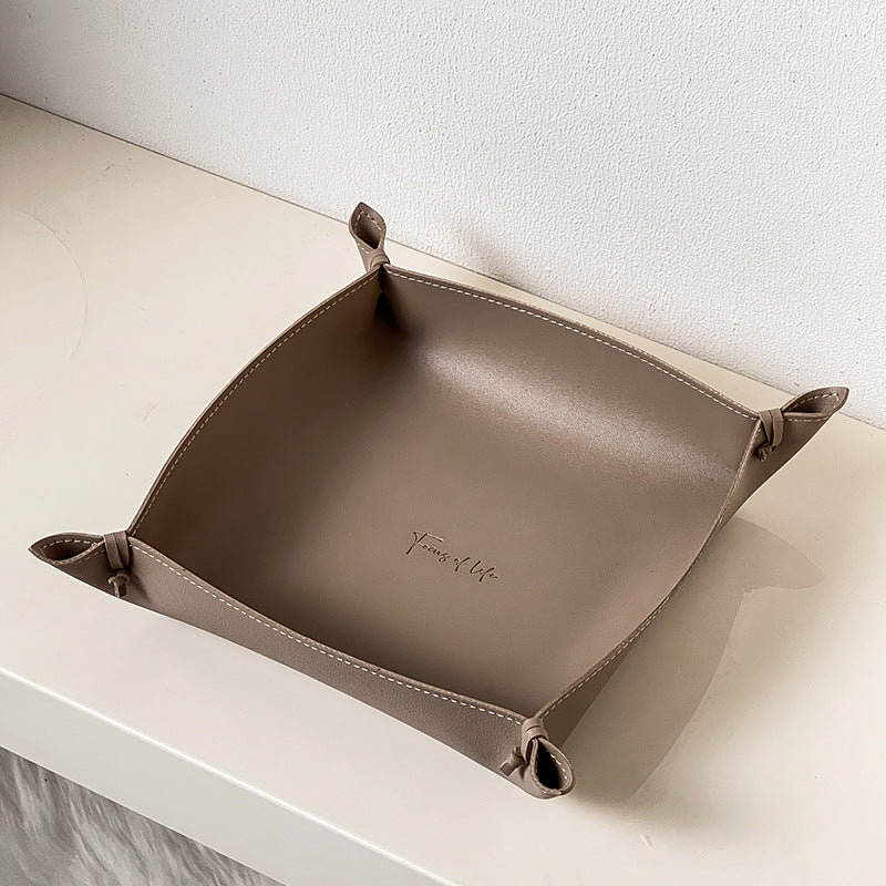 Luxury Leather Storage Tray