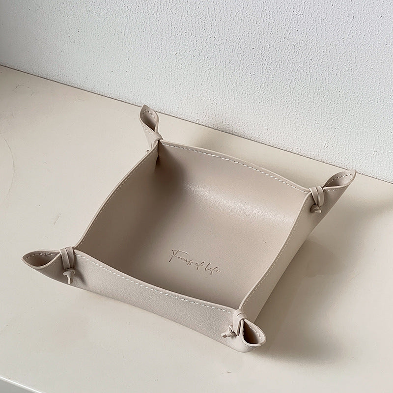 Luxury Leather Storage Tray